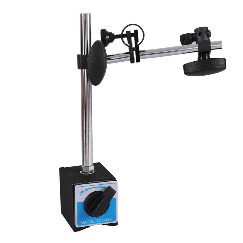Qnkaa Dial Indicator with Magnetic Base Holder Fine Adjustable Long Arm 0-1" Magnetic Dial Indicator Professional Dial Gauge 0.001" - Image 4